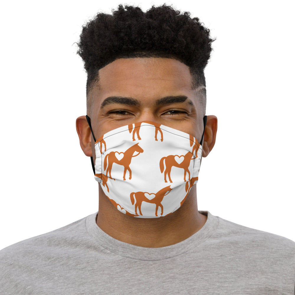 Allover Logo Premium Face Mask